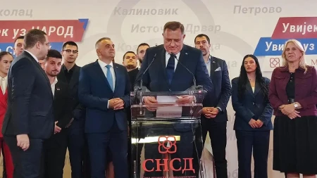 Slavlje u SNSD-u: Dodik proglasio pobjedu! (VIDEO)