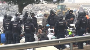 Španska vojska i policija raščistile migrantski kamp u Seuti