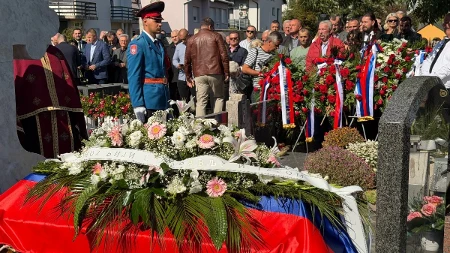 Biljana Plavšić sahranjena u Banjaluci: Nekadašnja predsjednica Srpske ispraćena na vječni počinak (FOTO/VIDEO)