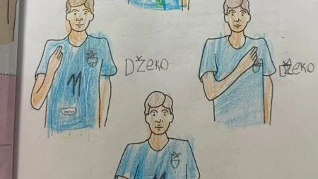 Uroš (7) iz Banjaluke na vjeronauci nacrtao Džeku, Dijamant mu se javio i nagradio ga na poseban način