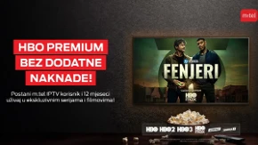 Uđite u m:tel TV svijet, HBO Premium vas čeka bez naknade