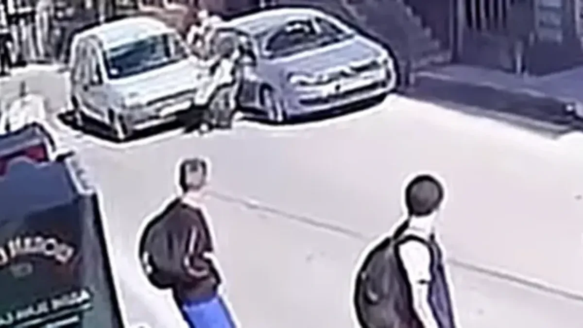 Udario djevojčicu kod škole i pobjegao (VIDEO)