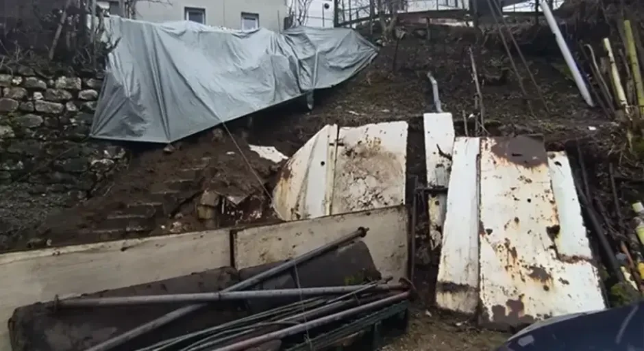 Aktiviralo se veliko klizište u Sarajevu: Mještani u strahu