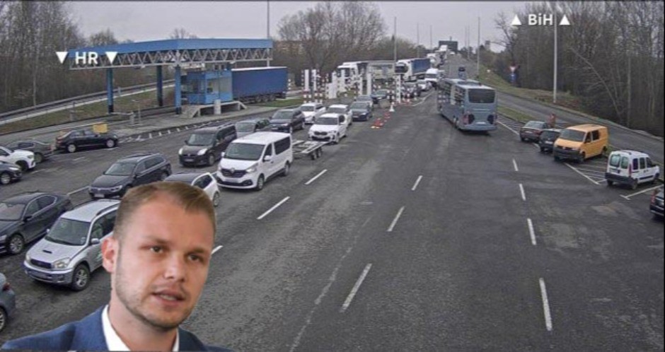 Stanivukovića pretresali na granici sa Hrvatskom: Zadržali ga na graničnom prelazu