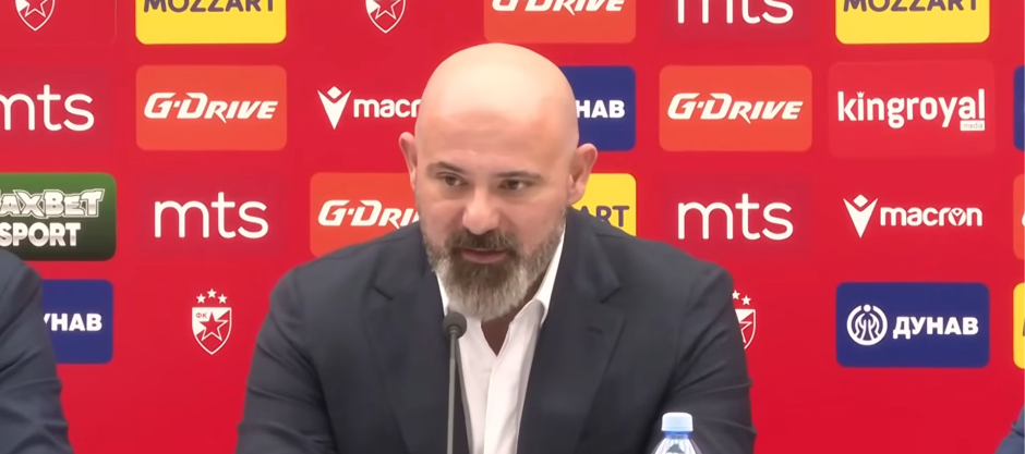 Stanković nakon prolaska Zvezde u četvrtfinale: Ovo ne smije da nam se dešava