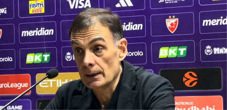 Trener Olimpijakosa pred okršaj za Zvezdom: Oni su veoma žilava ekipa