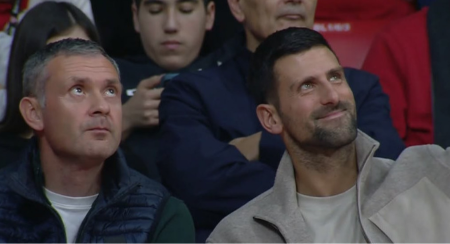 Novak Đoković srčano bodri Zvezdu u Evroligi