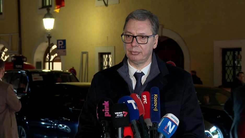 Vučić u Minhenu spomenuo vojni savez Hrvatske, Albanije i tzv. Kosova