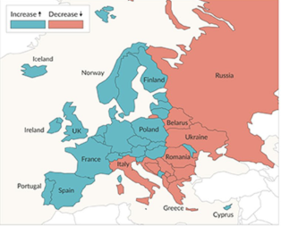 Nova mapa Evrope: BiH, Hrvatska i Srbija na istoj strani