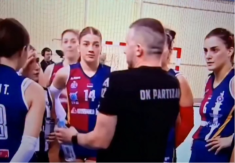 Trener Partizana se na nedopustiv način obratio odbojkašicama (VIDEO)