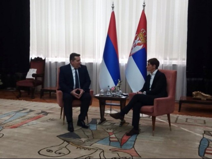 Stevandić sa Brnabićevom u Beogradu