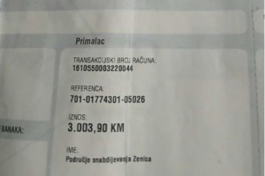 "Dokle više": Samohrana majka iz Zenice dobila račun za struju u iznosu od 3.000 KM