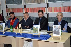 Profesor Oljača promovisao knjigu o sestrama sa Zmijanja i njihovim potomcima