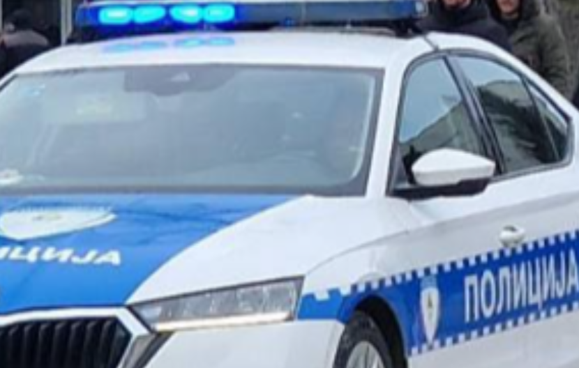 Sudar motocikla i automobila kod parka Mladen Stojanović