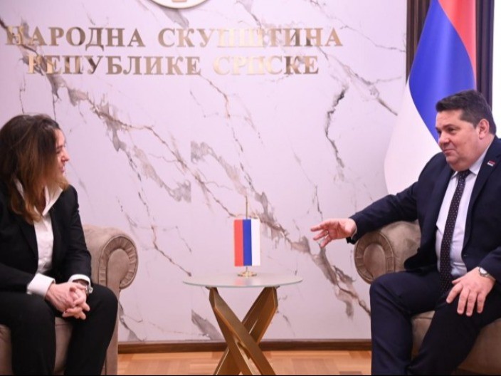 Stevandić sa ambasadorom Italije u BiH: Sa Srpskom se mora razgovarati