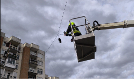 Akcija banjalučkih vatrogasaca: Skidali patike sa kabla u Banjaluci