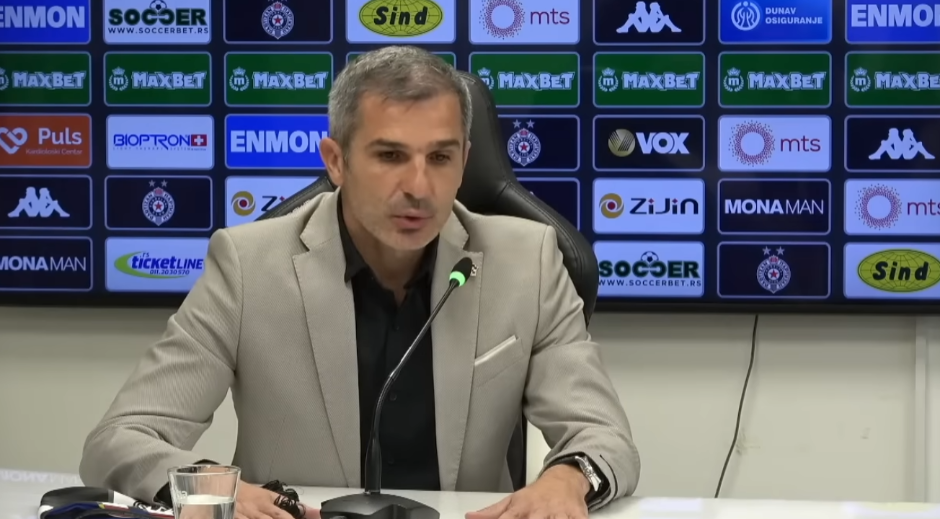 Novi problemi za Partizan: Crno-bijeli ostali bez trenera