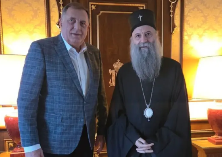 Dodik razgovarao sa patrijarhom Porfirijem: Vjera i zajedništvo kao oslonac