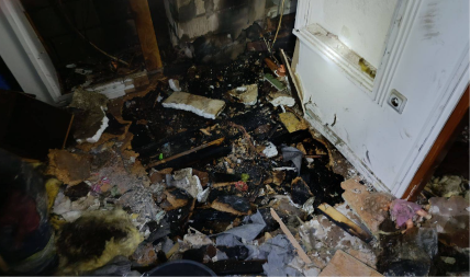 Banjaluka: Izgorjelo potkrovlje kuće