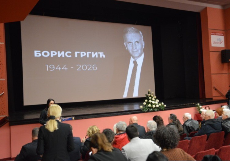 Komemoracija povodom smrti Borisa Grgića