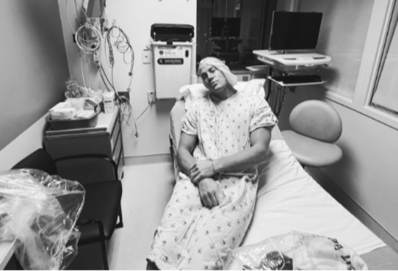 Čening Tejtum zabrinuo fanove: Objavio fotografiju iz bolnice