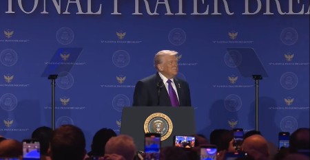 Tramp na Nacionalnom molitvenom doručku: Vjera se vraća u Ameriku