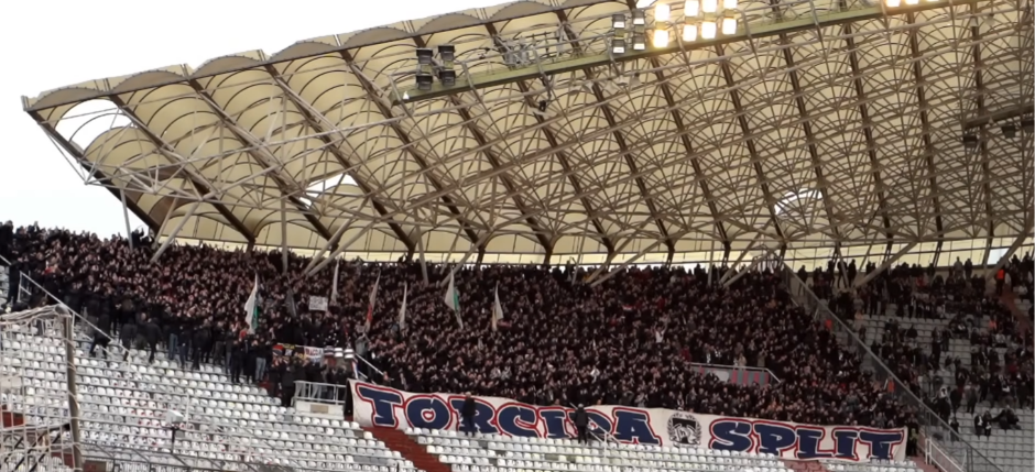 Torcida izvrijeđala Crvenu zvezdu na utakmici u Splitu