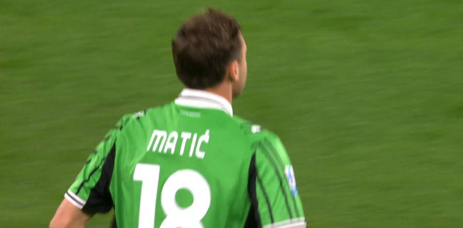 Debakl Sasuola obilježio crveni karton Nemanje Matića