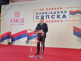 Kovačević saopštio najnovije informacije iz štaba SNSD-a (VIDEO)