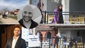 Darko donio smrtovnicu: Udovicu Dragana Lazića pridržavaju, odzvanjaju jecaji u Brestaču (FOTO/VIDEO)