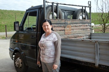 Gradiščanka Dijana Đekanović majstor za volanom kamiona