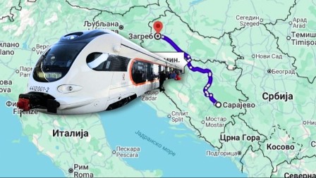 Tri željeznice u pregovorima: Uskoro vozom iz Sarajeva do Zagreba?