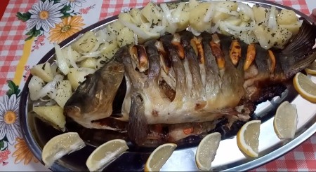 Punjeni šaran, specijalitet idealan za posni ručak