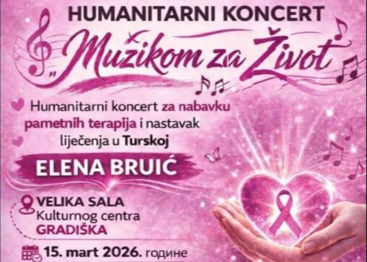 „Konsonanca“ polaže svoj prvi ispit: Humanitarni koncert za Elenino liječenje u Turskoj