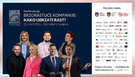 Više od 300 direktora i preduzetnika dolazi na konferenciju „Kako ubrzati rast?“ u Sarajevu