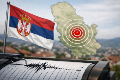 Burna noć u Srbiji: Zabilježena dva zemljotresa