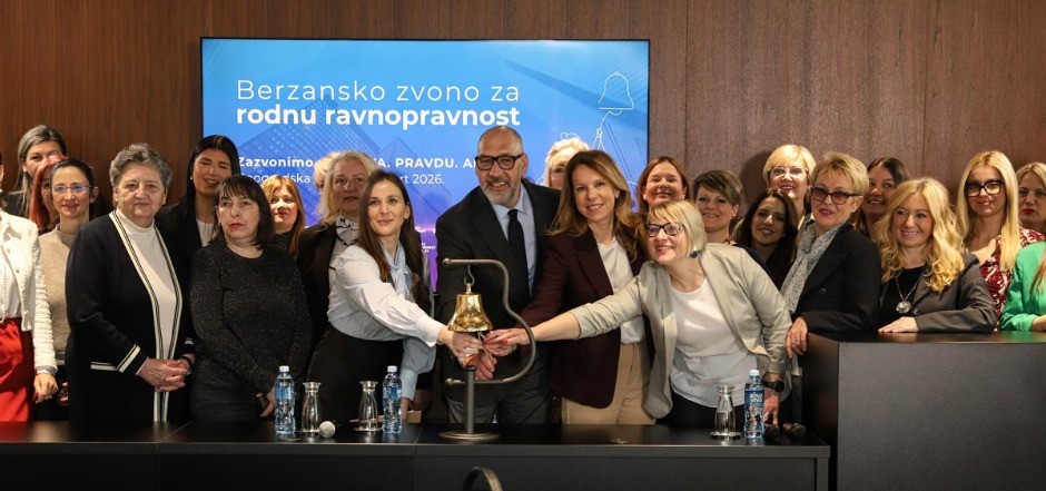 Beogradska berza osmi put zazvonila za rodnu ravnopravnost (FOTO)