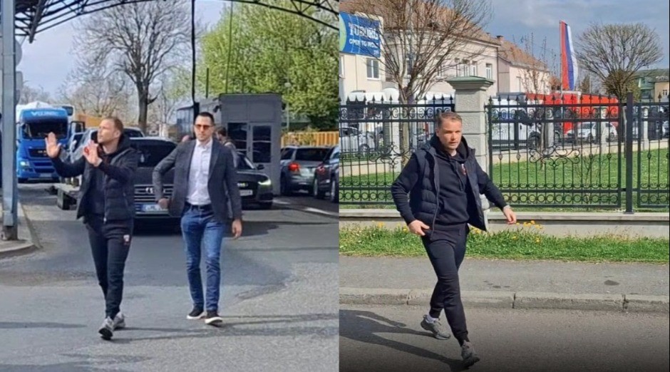 Stanivuković pješke ušao u Srpsku (VIDEO)