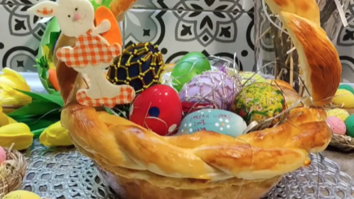 Jestiva korpa od tijesta za Vaskrs: Jednostavan recept koji izgleda efektno