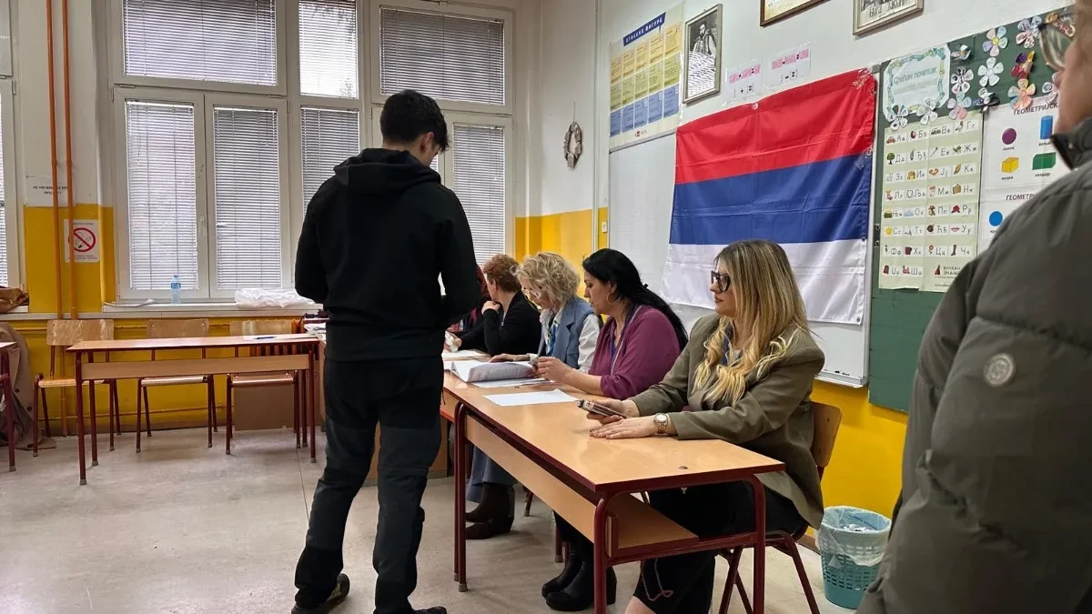 Zatvorena glasačka mjesta u Srbiji