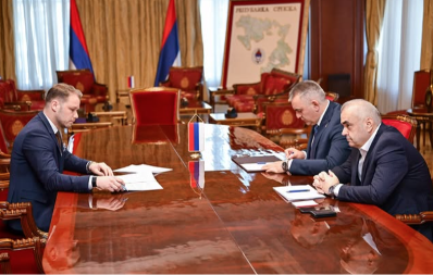 Sastanak Minića i Stanivukovića: Poznato kada će biti završeni radovi na mostu u Česmi