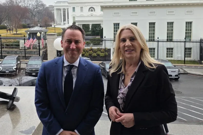 Cvijanović u Bijeloj kući sa Džerodom Ejgenom