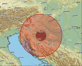 Zemljotres pogodio Sisak: "Treslo se nekoliko sekundi" (FOTO)