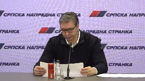 Aleksandar Vučić saopštio rezultate izbora