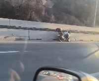 Ponovo haos na brzoj cesti: Motor bez vozača vozio do skretanja za Klašnice (VIDEO)