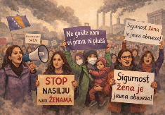 Osmomartovski protesti u više gradova BiH: Marševi protiv nasilja nad ženama i za veća prava