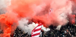 Delije poslale poruku na "Marakani" na rođendan Crvene zvezde