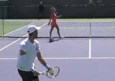 Sabalenka izazovno šetala ispred Noleta: On je gađao lopticom (VIDEO)