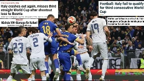 Svjetska štampa o čudu u Zenici: Italijanska djeca će gledati još jedan Mundijal bez svoje reprezentacije