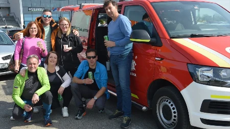 Grupa Slovenaca privukla pažnju u Gradišci: Idemo u Banjaluku da uživamo!